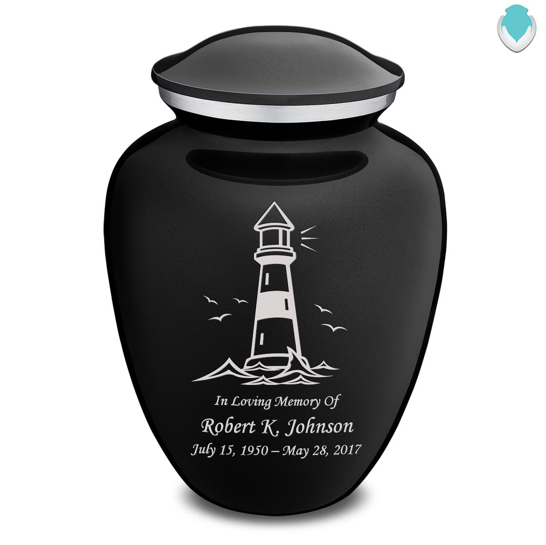 Photo of Adult Embrace Lighthouse Cremation Urn